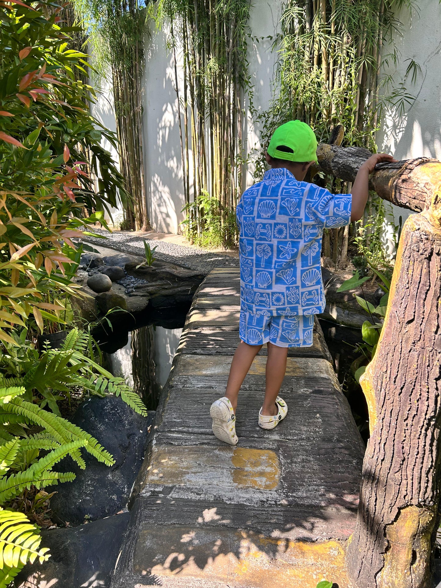 Pure Cotton Shirt and Shorts Set