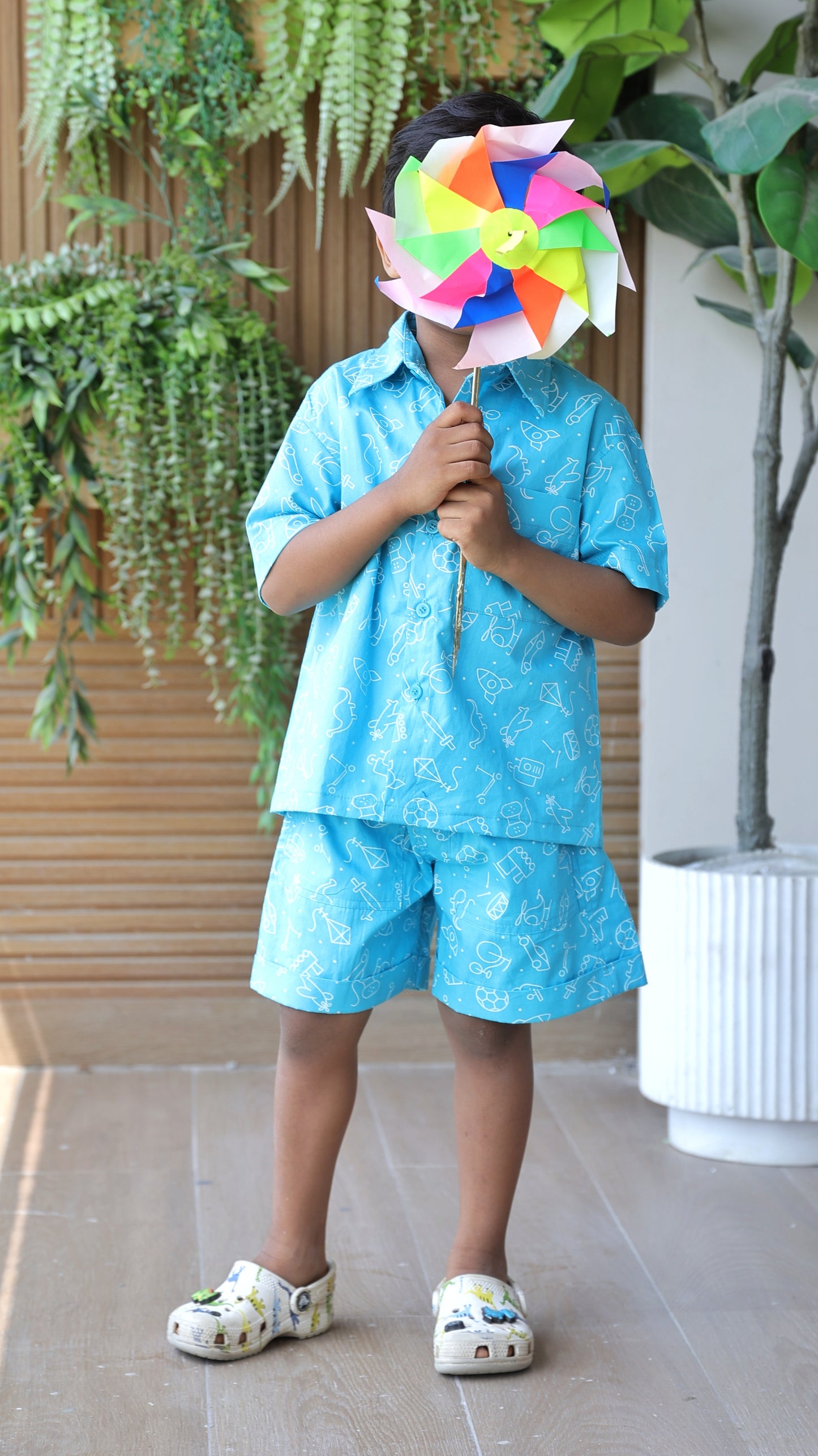 Matching Shirt and Shorts Set