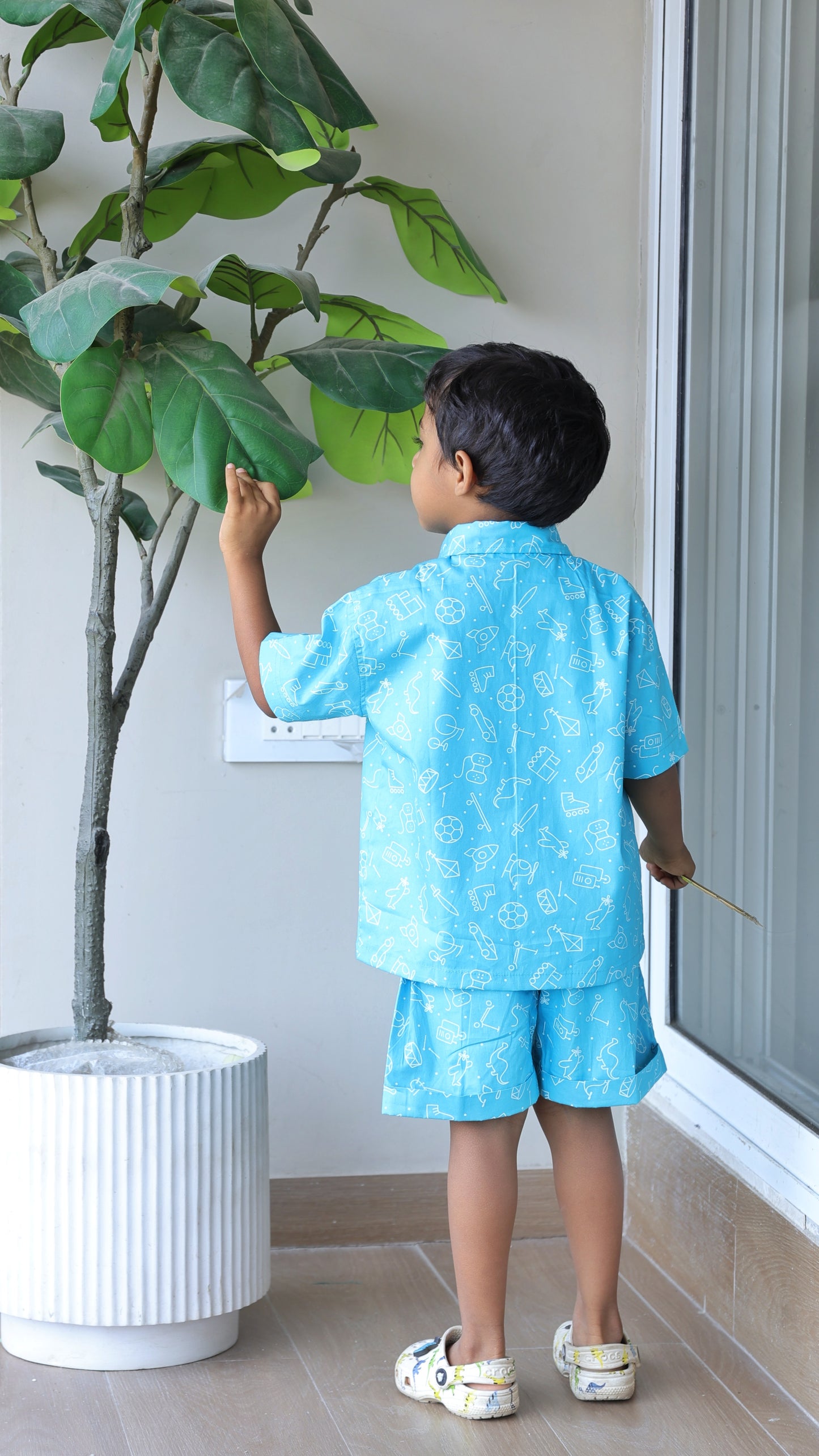 Matching Shirt and Shorts Set