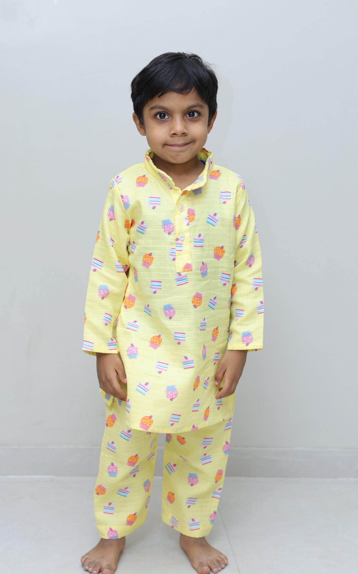 Muslin Printed Kurta Set