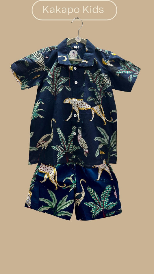 Jungle Safari Co-ord Set (Pure Cotton)