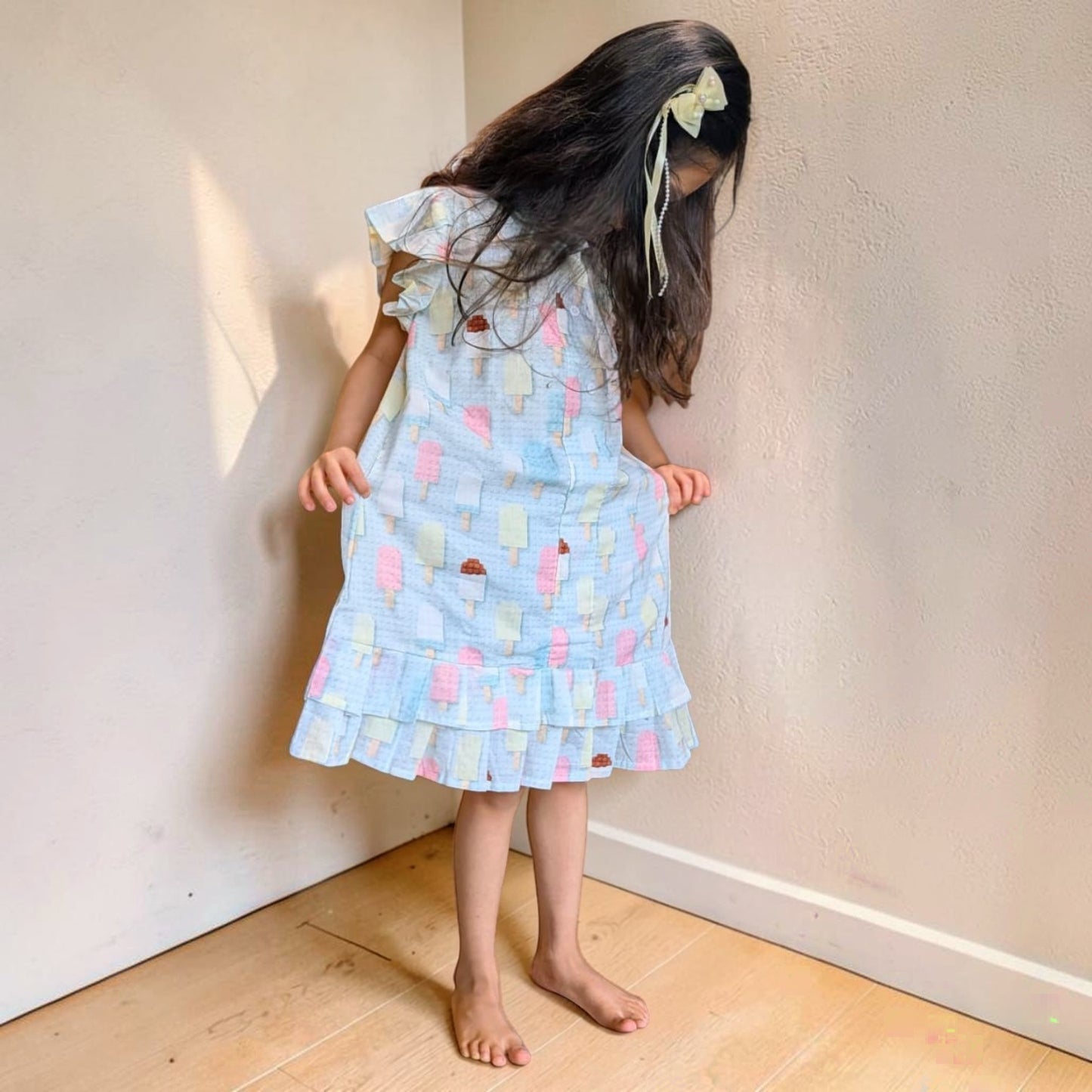 Pure Cotton Popsicle Brick Dress